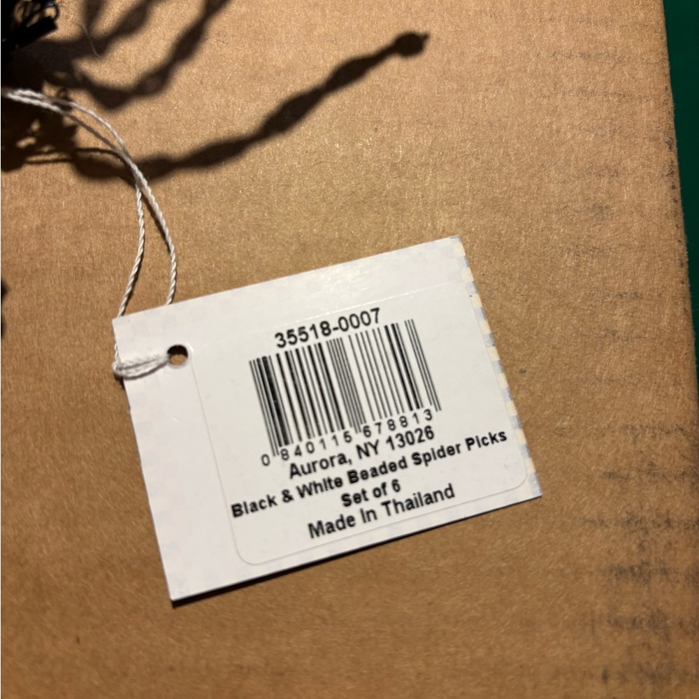 Brand New! Mackenzie Childs Spider Picks-set of 6-Two sets available - Picture 3 of 4